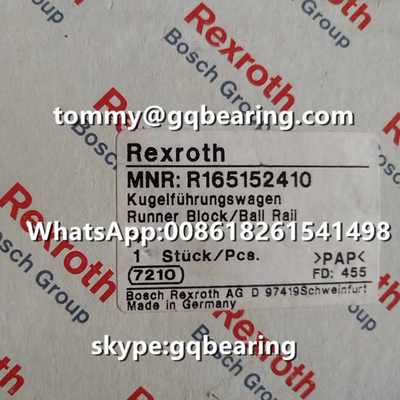 Tipo estreito material de aço bloco padrão de Rexroth R166619420 do corredor da altura SKS do comprimento curto