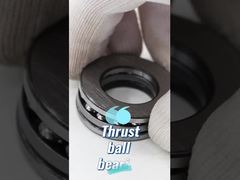 Rolamentos de esferas axiais de encosto 51104 Gaiola de aço 51104 Rolamento de encosto plano 20*35*10mm