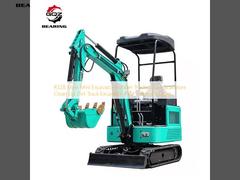 R328 Minas Mini Excavator borracha rastreada Epa Scavatore Limpeza de pista de sujeira Excavator Piloto Controle Bagger