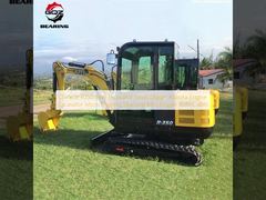 China R350 Mini Escavação Pequena Escavação Kubota Motor Escavação Micro Escavação Máquina Mini Escavação Com Cabine