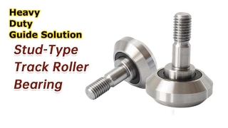 Rolamento de rolos de pista tipo pino (eixo de parafuso integrado, vedado) para mecanismos de guia de serviço pesado