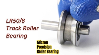 Rolamento de rolo guia de pista GUDEL V LR50/8 NPPU (rolamento de roda guia de precisão com ranhura em V)