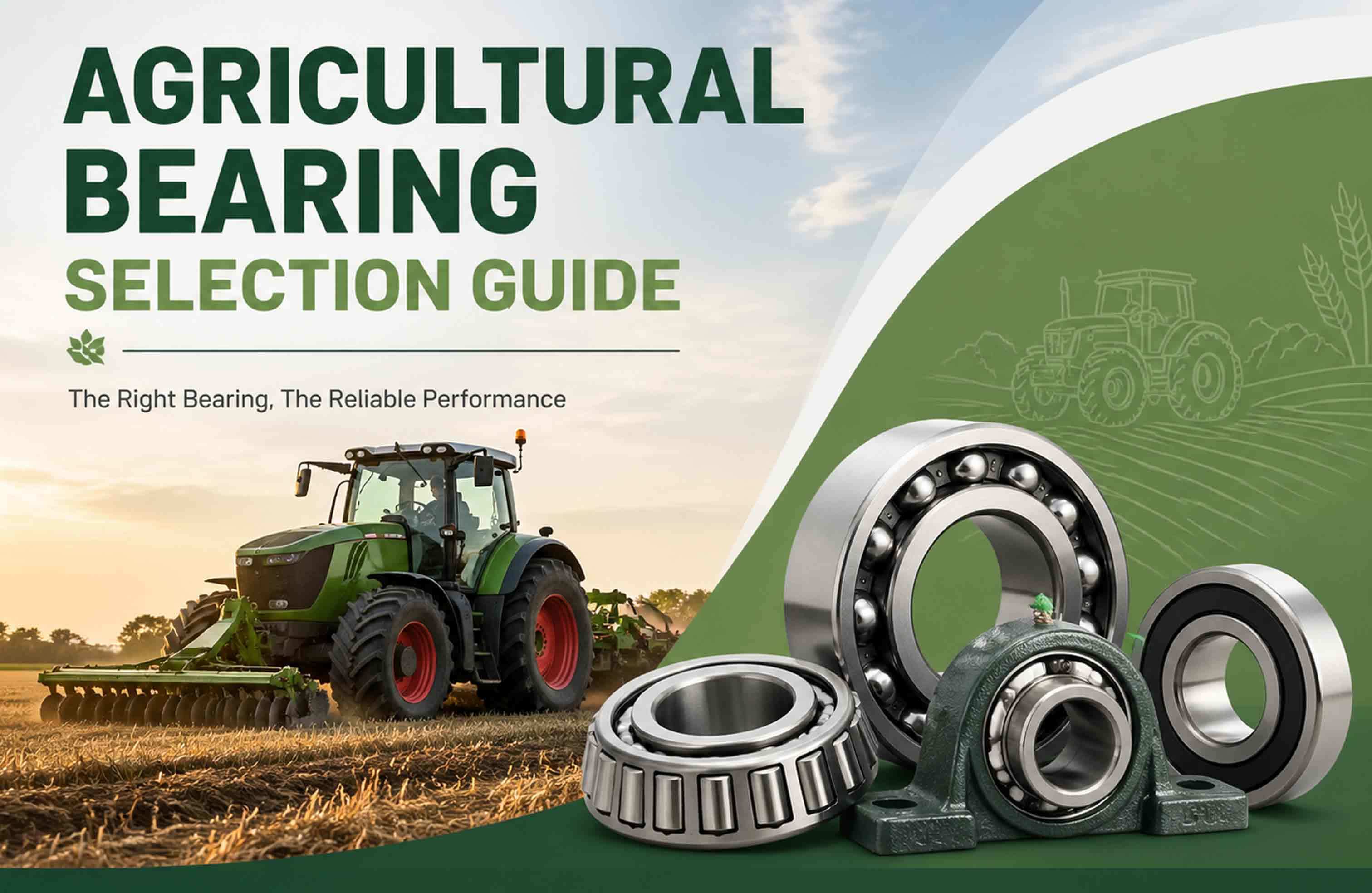 Últimos blogs da empresa sobre Como Selecionar Rolamentos Agrícolas de Longa Duração e Alta Eficiência para Condições Agrícolas Severas?