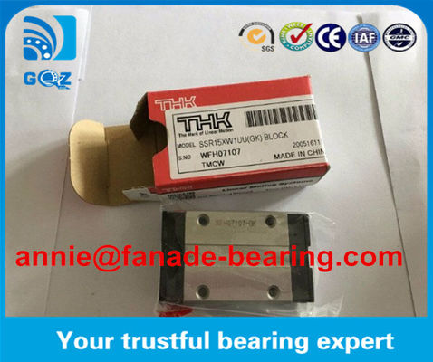 comprar Trilha e bloco lineares da série THK SSR para máquina CNC SSR15XW1UU bloco linear de guia linear THK SSR15XW1GG Fabricação em linha