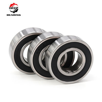 Comprar GQZ 6205-2NSE Roda única de rolagem de esferas de ranhuras profundas de 25 × 52 × 15 mm de contato duplo NBR borracha selada Fabricação em linha