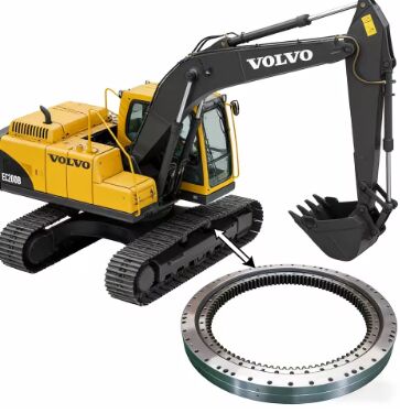 comprar ANEL DE GIRO PARA ESCAVADEIRA VOLVO EC210B 1084*1327*110 MINI ENGRENAGEM ROTATIVA PARA SERVIÇO PESADO Fabricação em linha