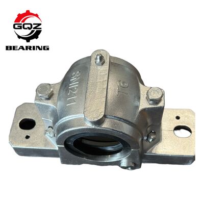 comprar GQZ P203 Carcaça de Mancal de Ferro Fundido com Dois Parafusos Combinada para Rolamento de Esferas UC203 Fabricação em linha