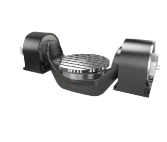 Comprar Original HIWIN RAB‑500 Dual‑Support 2‑Axis Rotary‑Swivel Table Zero Backlash Water‑Cooled Torque Motor For Mold Aerospace CNC Milling Fabricação em linha