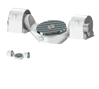 Comprar HIWIN RAB‑630 Torque Motor Rotary Table Dual Support 2‑Axis Direct‑Drive Zero Backlash Heavy‑Duty 5‑Axis CNC Worktable Fabricação em linha