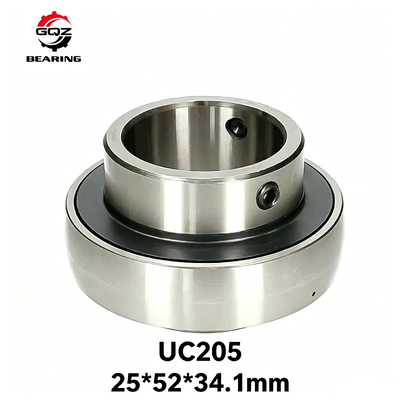 Comprar Rolamento de Esferas Inserido UC205 25mm de Furo Rolamento Esférico Autocompensador para Equipamentos de Transporte de Máquinas Agrícolas Fabricação em linha