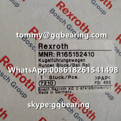 comprar Rexroth R165152410 Material de aço Tipo de flange Pesada Duração padrão Comprimento padrão Altura padrão Bloco de corredores de trilhos de bolas Fabricação em linha