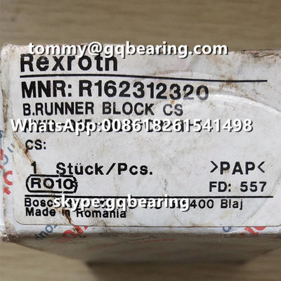 comprar Rexroth R162312320 Tipo estreito Longo comprimento Altura padrão Carro linear Fabricação em linha