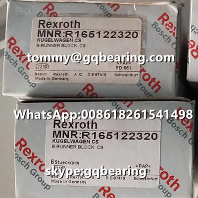 comprar Rexroth R165122320 Material de aço Tipo de flange Comprimento padrão Altura padrão Bloco de corredores Fabricação em linha
