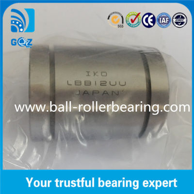 Rolamentos de movimento linear LBB12UU originais OD 31.75mm Certificação ISO9001