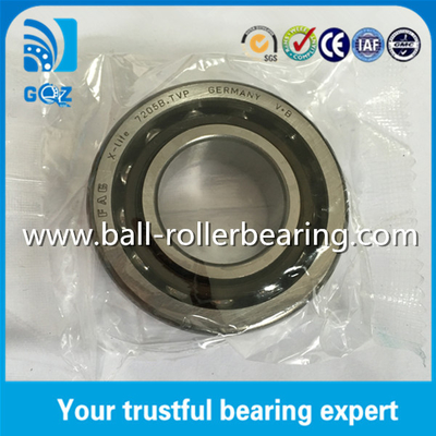 Caixa de nylon OD 52 mm Rolamento de bola de contacto angular 7205B.TVP ângulo de contacto de 40 graus