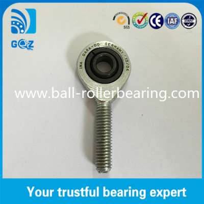 GAR6-DO Rod End Spherical Plain Bearing personalizado com comprimento de fio da mão direita 46,5 mm