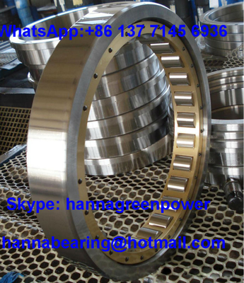Rolamento de rolo cilíndrico NU1052-M1 da gaiola de bronze de NU1052MA 260x400x65mm