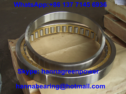 Rolamento de rolo cilíndrico NU1052-M1 da gaiola de bronze de NU1052MA 260x400x65mm