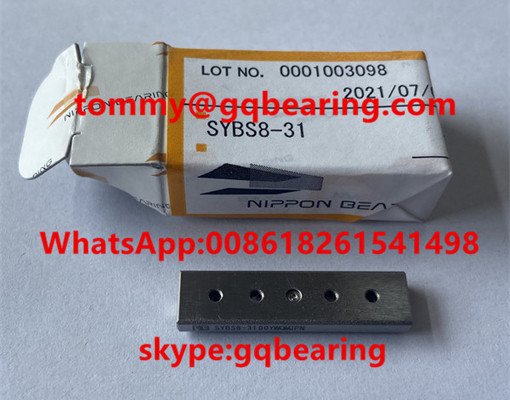 NB SYBS8-31 Slide miniatura Nippon SYBS 8-31 Material de aço inoxidável Bloco linear de precisão