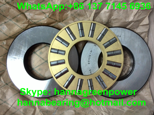 rolamento de rolo cilíndrico da pressão da gaiola do bronze de 89438M, rolamento de pressão resistente