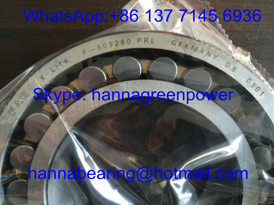 F-809280.PRL Rolamento de rolos esféricos de gaiola de cobre 809280 para redutor de misturador de cimento 100x165x52/65mm