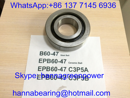 B60-47 Rolamentos de Esferas de Cerâmica para Automóveis EPB60-47C3P5B Rolamentos para Motores Automóveis 60 * 130 * 31 mm