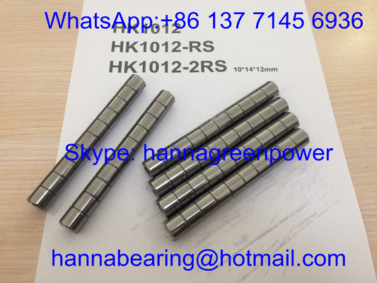 HK101412 / HK1012 / HK1012-RS / HK1012-2RS Rolamento de rolos de agulha de taça desenhada com vedações 10*14*12mm