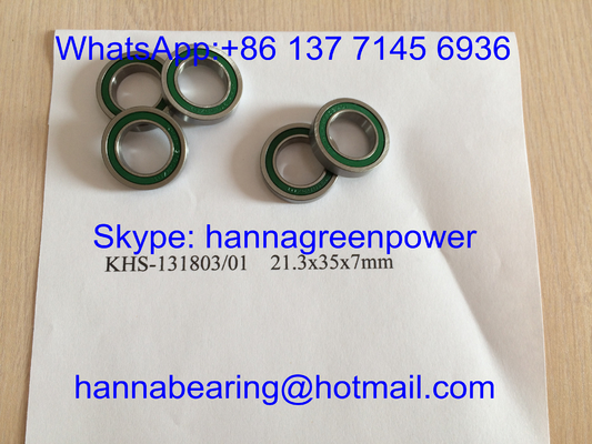 KHS-131803/01/SIG-131803/01 rolamentos automotivos/profundamente rolamento de esferas 131803/1 21.3x35x7 do sulco milímetro