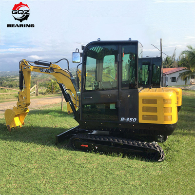 China R350 Mini Escavação Pequena Escavação Kubota Motor Escavação Micro Escavação Máquina Mini Escavação Com Cabine