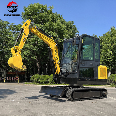 R340 Máquina de Escavação de 2 Tons Agrícola Micro Excavadora Mini Excavadora Pequena Máquina de Escavação Hidráulica