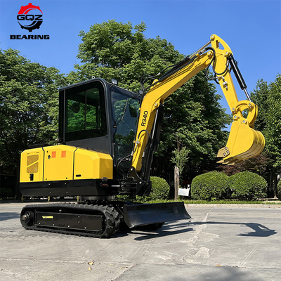 R340 Máquina de Escavação de 2 Tons Agrícola Micro Excavadora Mini Excavadora Pequena Máquina de Escavação Hidráulica