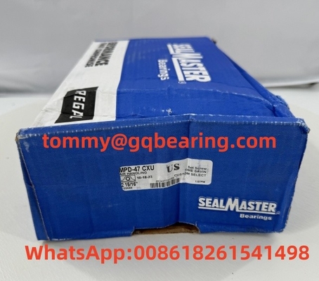2-15/16 Bore Sealmaster MPD-47 CXU Dois parafusos Bloco de almofada de bola de rolamento de material de ferro fundido