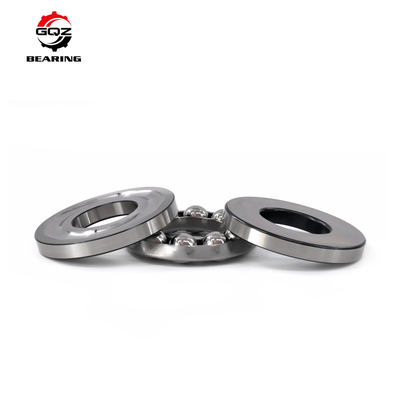 51306 Rolamento de Esferas de Empuxo de Aço Metálico Axial Gcr15 com Jaula de Chapa de Aço 30x60x21mm