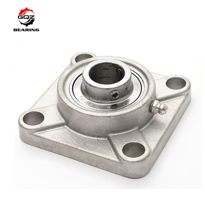 SSUCF211-32 Unidades de habitação com quatro parafusos de aço inoxidável UCF211-32 Rolamentos de esferas de blocos de almofadas