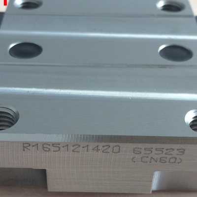 Máquina CNC Rolamentos de Esfera Lineares / Rolamentos de Deslizamento Lineares R165129420 23x70x86,2 mm