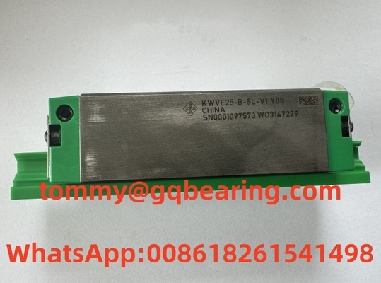 G1 Precision INA KWVE25-B-SL Bloco linear KWVE25-B-SL-220900220/AAAM V1-G3 Rolamento de deslizamento linear de tipo longo estreito