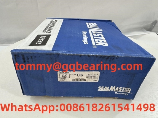 Seal Master MFCD-47 Flange oxidado preto almofada Bloco de bola de rolamento de 2-15/16 polegadas