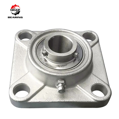 Eixo 40mm Quadrado Flanged Housing UCF208 Bloco de almofada Quatro parafuso 40x130x51.2 mm