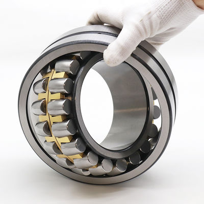 FAG 23128-E1A-XL-M Rolamentos de rolos esféricos 2318 Rolamentos de fila dupla Material de gaiola de latão 140x225x68mm