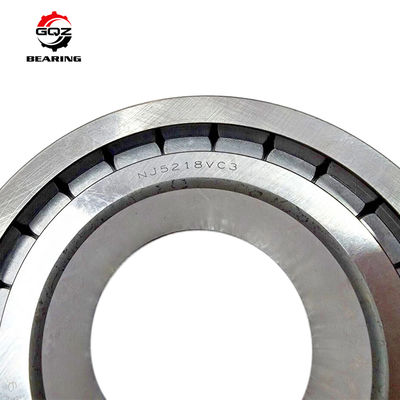 NJ5218 Single‑Row Cylindrical Roller Bearing 90*160*52.4mm Brass Cage For Industrial Gearbox Heavy‑Duty Transmission Machinery