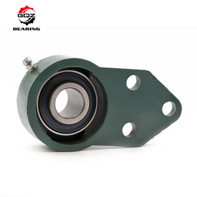GQZ UCP207 Two-Bolt Pillow Block Bearing Unit 35mm Shaft Cast Iron Housing Equipped With UC207 Insert Bearing