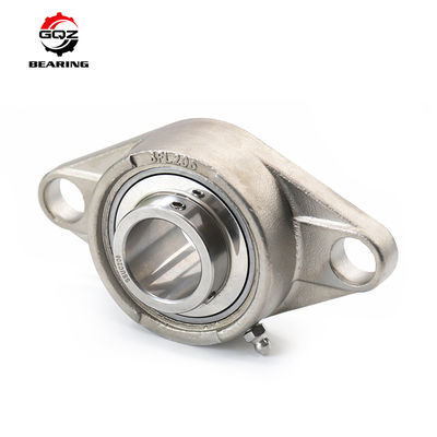 SS UCP204 Rolamento de Bloco Almofada em Aço Inoxidável com Furo de 20mm Anti-Corrosão para Rolamento de Esteira Alimentícia Aquática