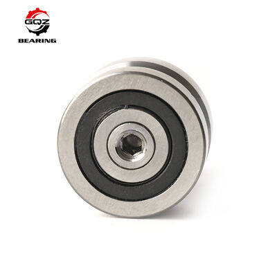 FR32 EU V-Groove Cam Follower Track Roller Bearing 20x58x30mm em aço cromado para sistemas de orientação de precisão