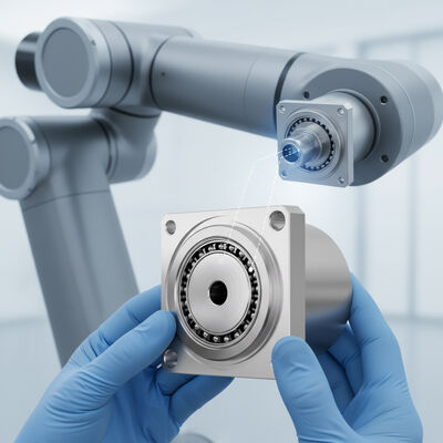 Rolamento Harmonic Drive FSN-5 MINI com Alta Precisão P4 Sem Folga para Aplicações Robóticas Compactas e Leves