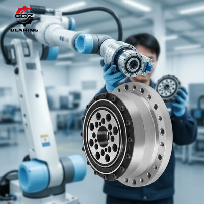 FSN-5 Rolamento de accionamento harmónico com zero reação de retrocesso, alta rigidez e precisão P4 para robôs industriais