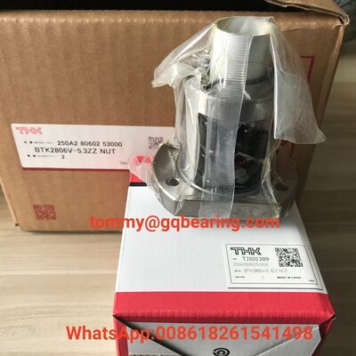 Porca de fuso de esferas THK BTK2806V-5.3ZZ de origem japonesa com rolamento linear de esferas sem pré-carga