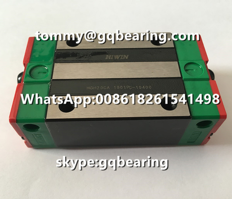 Preço competitivo Rolamento linear quadrado HIWIN HGH20CA HGH20CAZAC Guia linear tipo quadrado