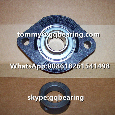 INA FLCTE17 FLCTE17-XL Material de ferro fundido Dois parafusos Flange Bloco de almofada Rolamento de bola Diâmetro interno 17 mm