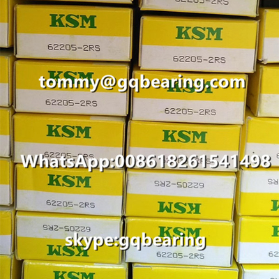 Japão Origem KSM 62204-2RS Bolas de borracha seladas com ranhuras profundas 20 x 47 x 18 mm