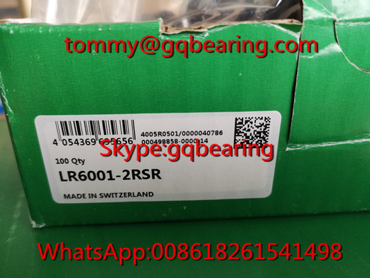 INA LR6001-2RSR Material de rolamento de pista selada de borracha com aço cromado/aço inoxidável